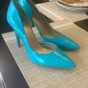 Teal heels
